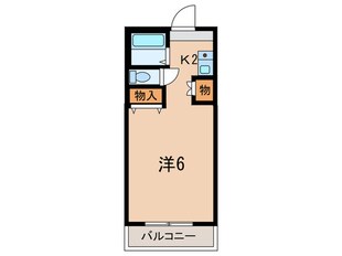 ピルテ甲子園の物件間取画像